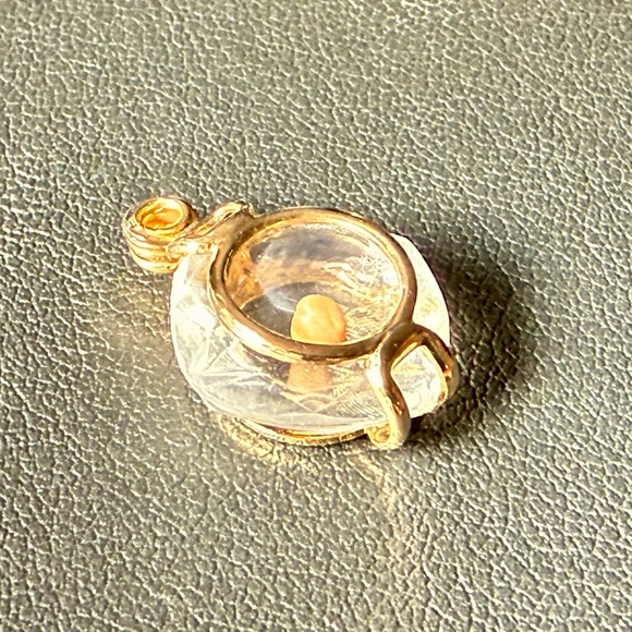 Vintage 14k Gold Mustard Seed Pendant - Picture 1 of 11